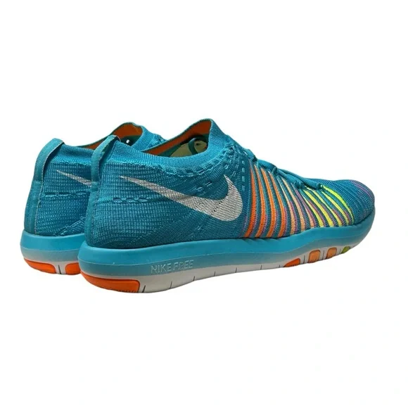 Nike Free Transform Flyknit Womens Size 9 Sneakers Running Gym Training Tennis - Picture 10 of 12